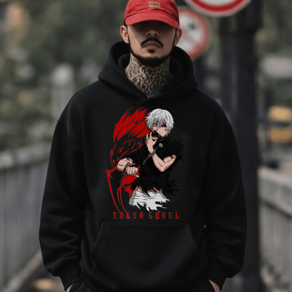 Moletom Estampado Stretwear Canguru Inverno Unisex Algodão Estilosa Confortavel Premium Cores Variadas Lançamento Tokyo