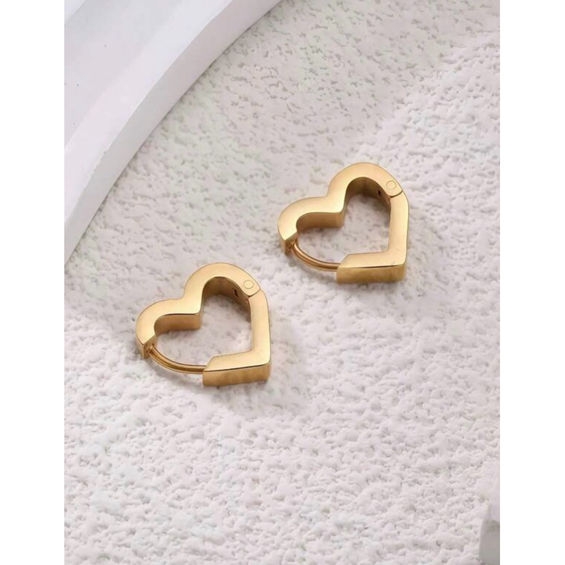 Brincos Minimalistas Banhados a Ouro 14K, Brincos Geométricos Delicados Quadrados e Retangulares, Adequados para Menina