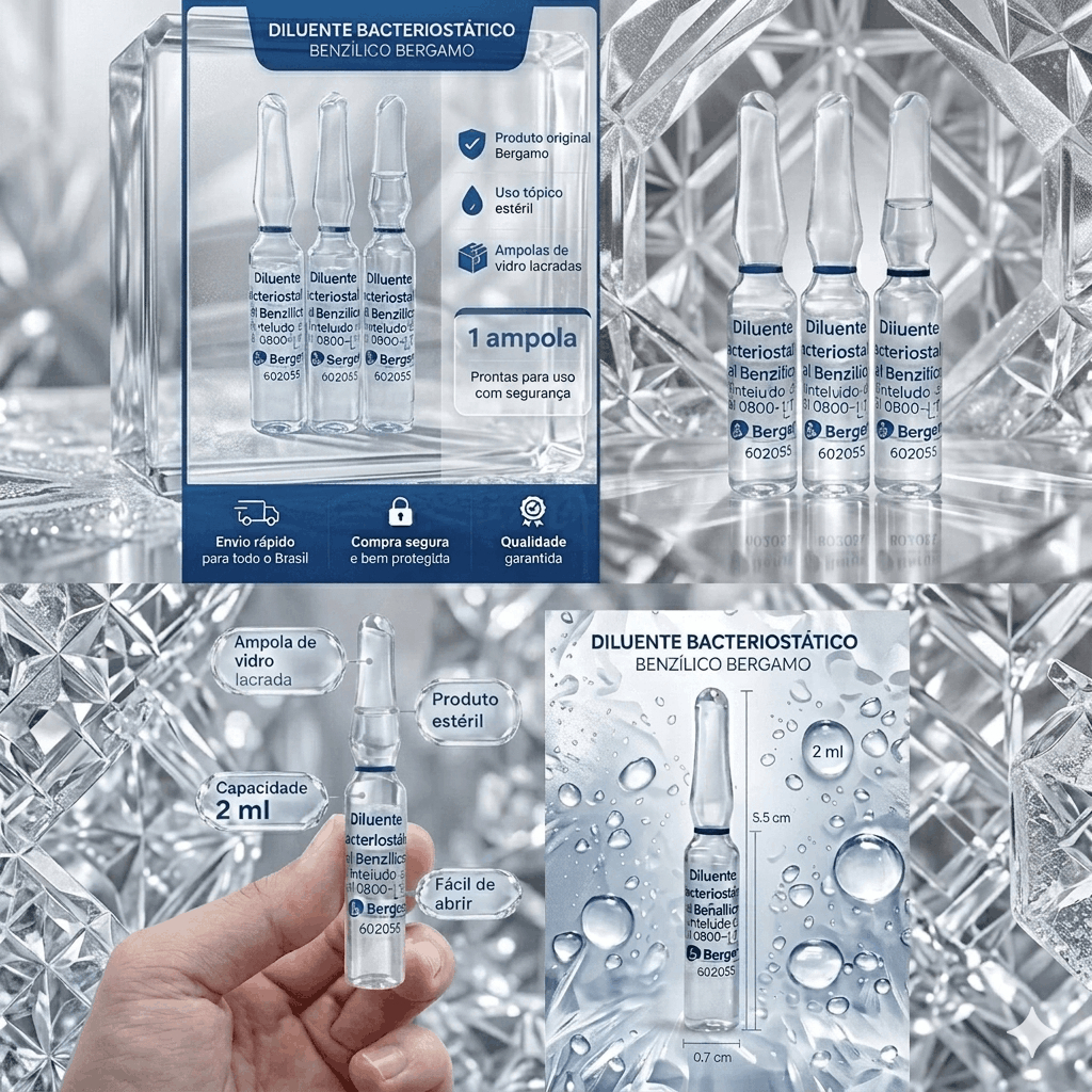 Agua Bacteriostatica Bergamo