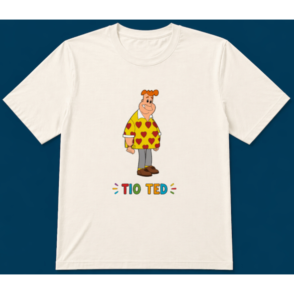 Camiseta Tio Ted de O Fantástico Mundo de Bobby T-shirt Premium Camisa