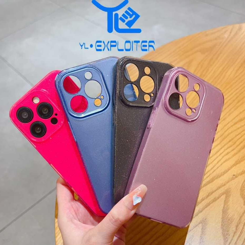 Capa com Brilho e Proteção na Câmera Aveludada para Xiaomi Redmi 15 RM (XGD)