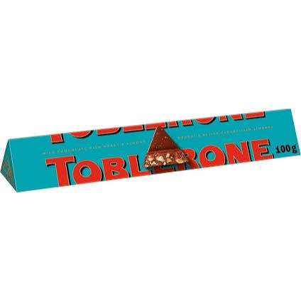 Chocolate Toblerone Crunchy Almonds - Importado Suíça