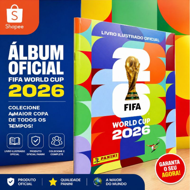 Copa do Mundo da FIFA 2026™ 2026 Álbum Brochura FIFA WORLD CUP 2026