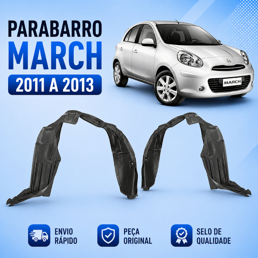 Parabarro March ANO 2011 2012 2013 Nissan