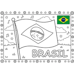Kit 42 Atividades Bandeiras dos Países para Colorir | Educativo Infantil | Copa do Mundo A4/A5