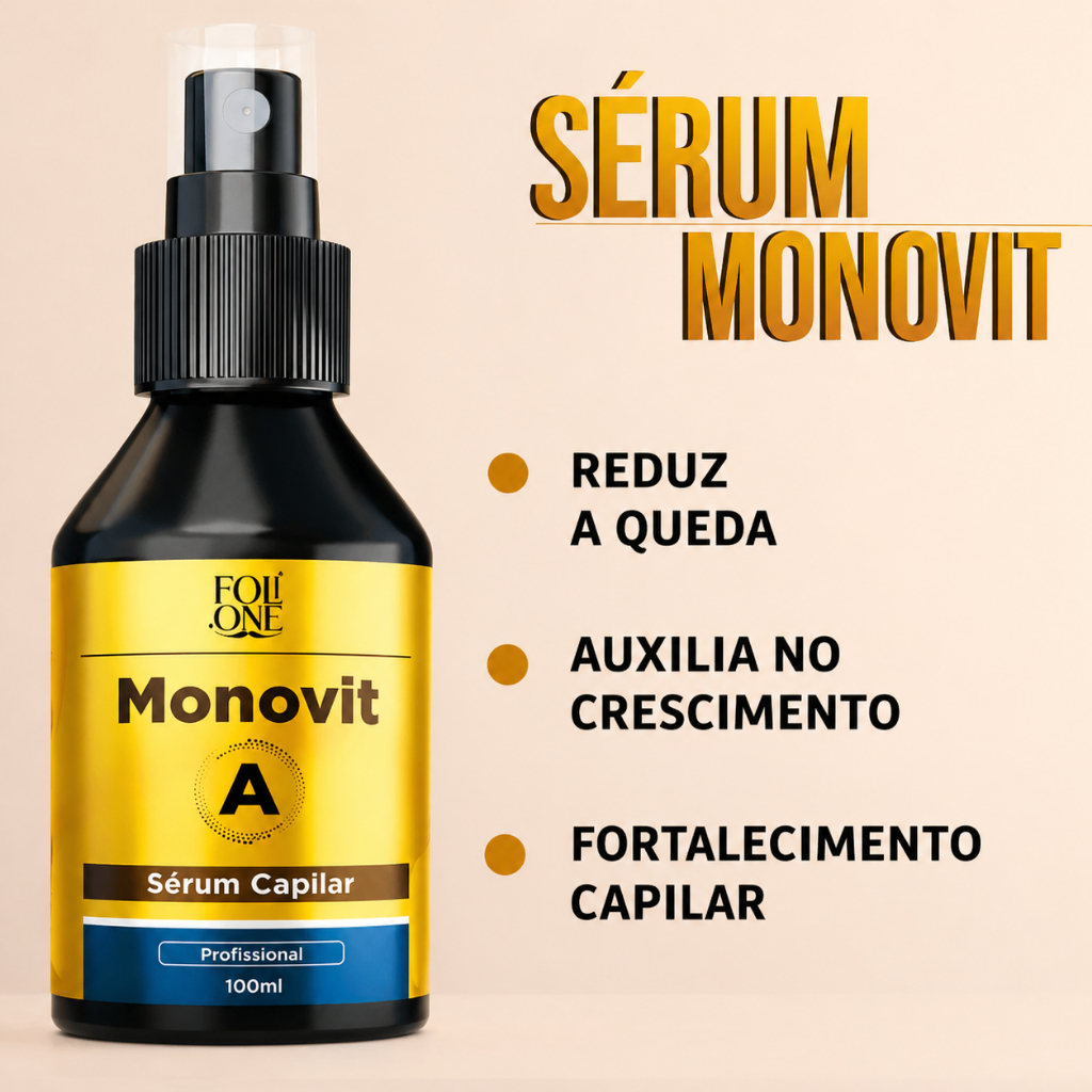Sérum Monovit Crescimento Capilar Produto Para Cabelo Forte