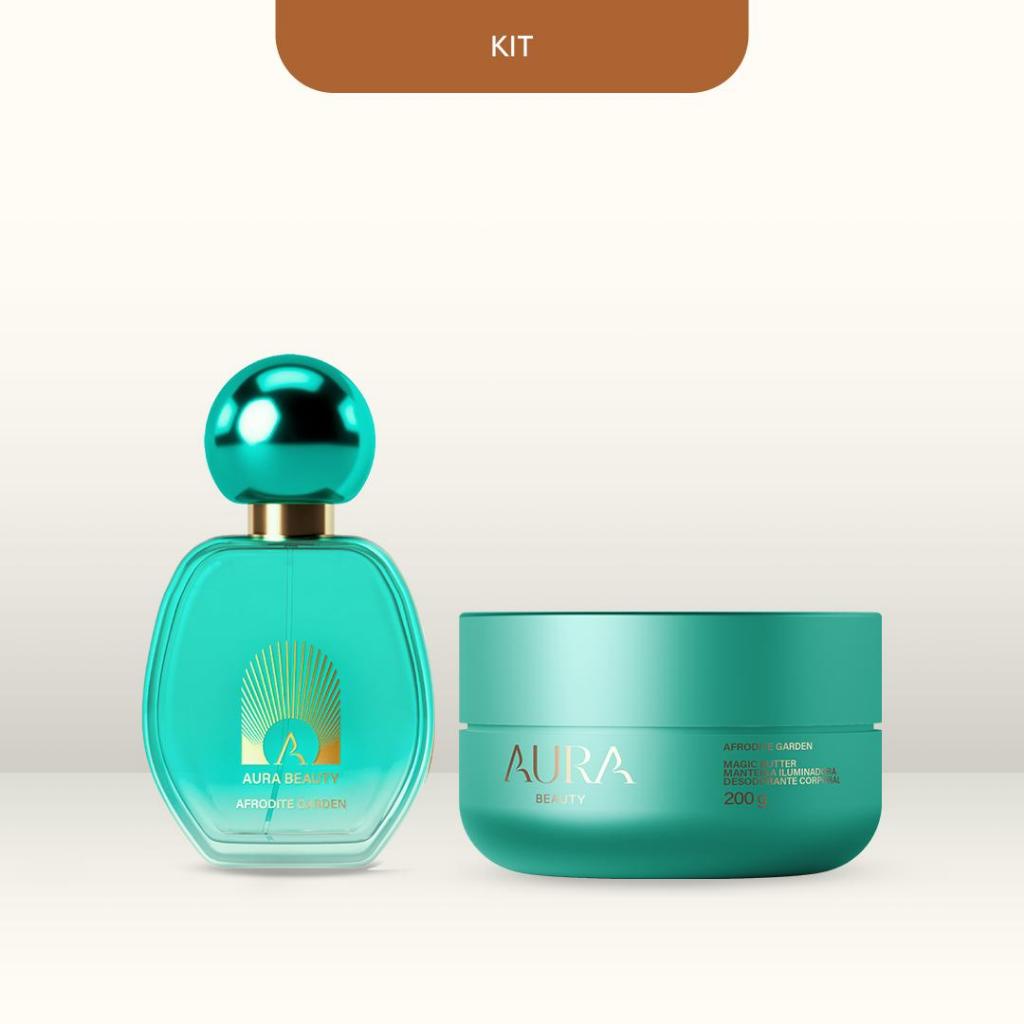 Imagem Kit Perfume Secret Garden 50ml + Manteiga Iluminadora 200g