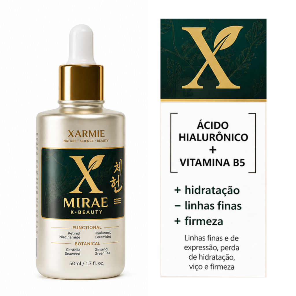 Sérum Hidratante Mirae K-Beuty 2% Ácidos Hialurônicos + B5 Cerâmidas