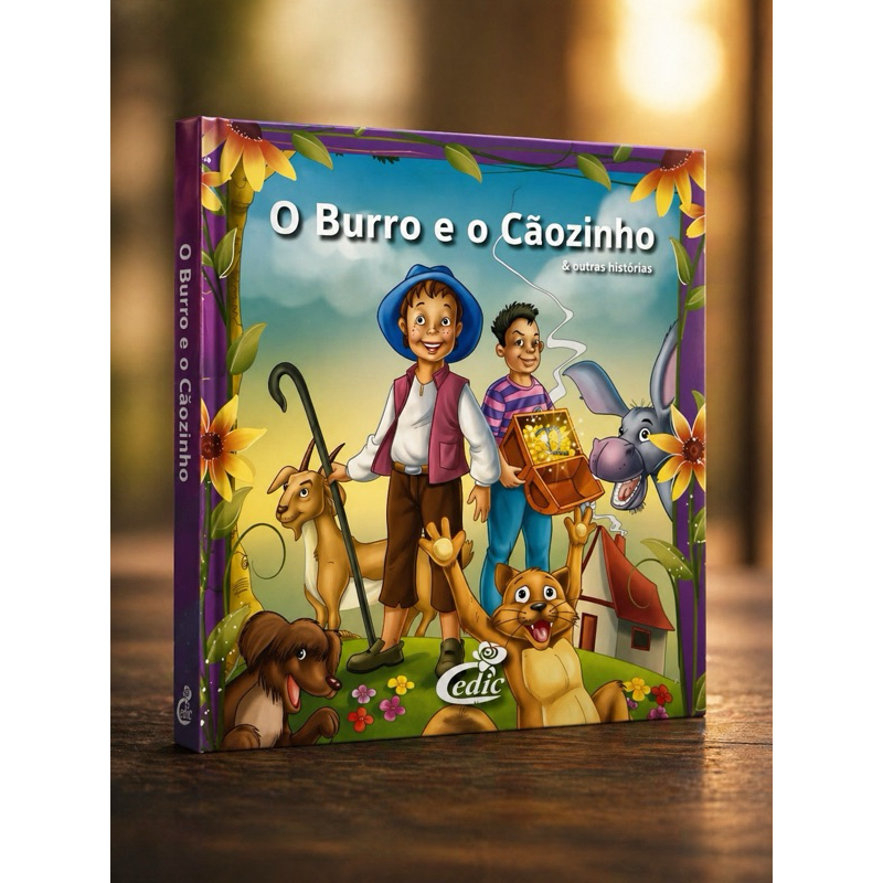 O burro e o cãozinho e outras histórias - Livro Infantil | Edic