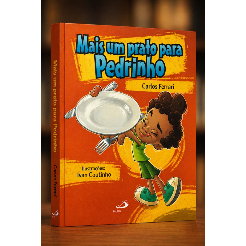 Mais um prato para Pedrinho - Carlos Ferrari - Ilustrações Ivan Coutinho