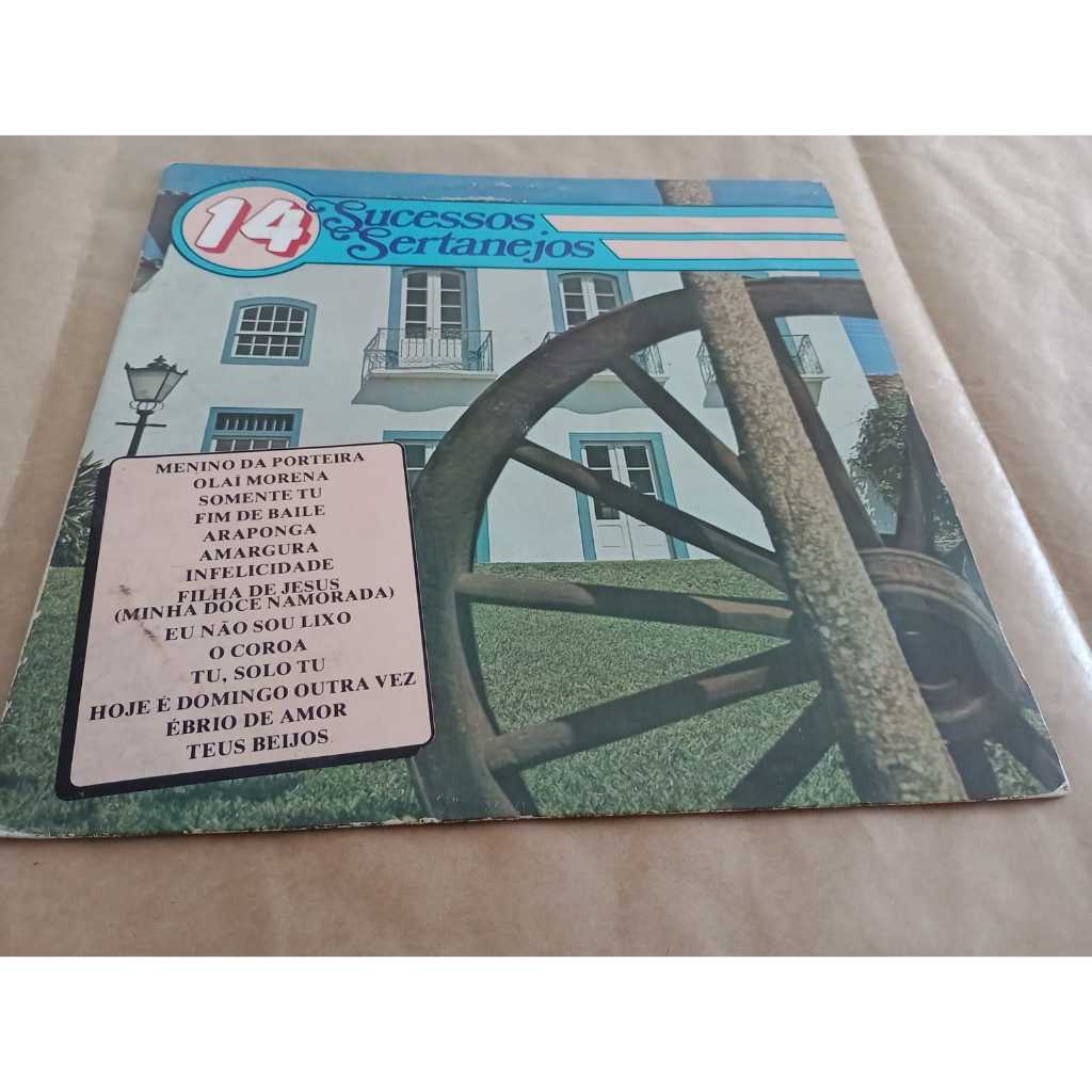 Lp 14 Sucessos Sertanejos Vol 2 Tião Carreiro E Outros
