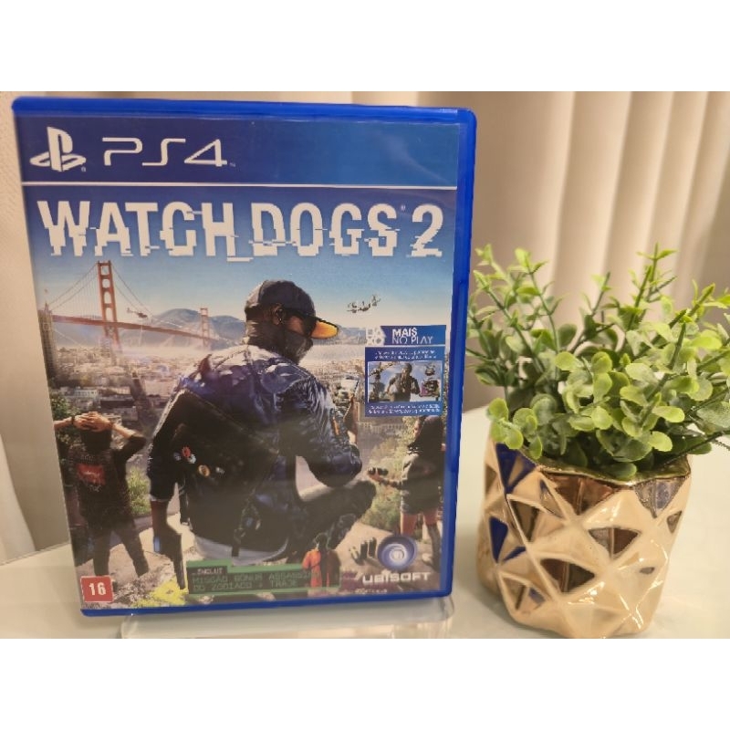 Watch Dogs 2 mídia física Ps4 em excelente estado