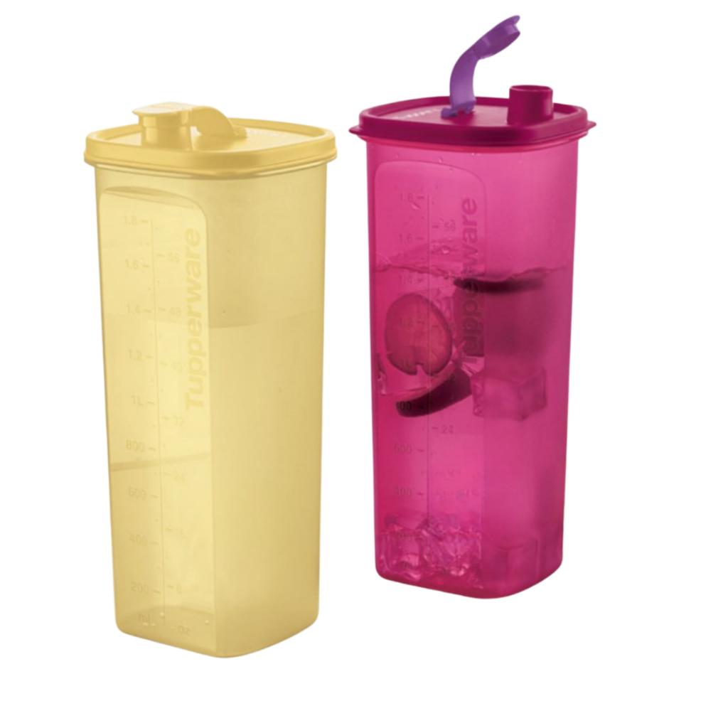 Garrafa slim guarda suco 2 litros tupperware