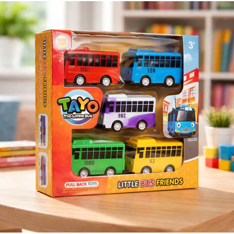 Ônibus Tayo, Brinquedo Tayo, Ônibus Infantil, BrinqueBrinquedo, Carrinho Infantil, Brinquedo de Desenho