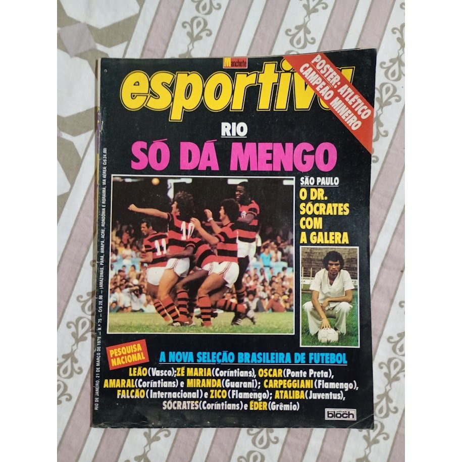 REVISTA MANCHETE ESPORTIVA 75 * 21/03/79