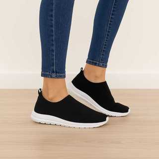 Tenis Calce Facil Slip on Ortopedico Leve confortavel  Macio ideal pro dia a dia envio full imediato