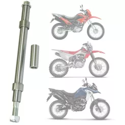 Kit Eixo Bucha Balança Quadro Elástico Danidrea 7235 Crf 230f NXR 125 150 XRE 190