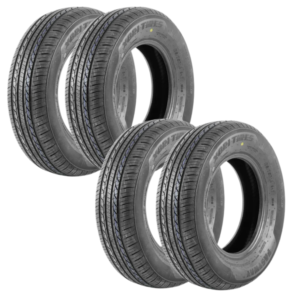 Jogo 4 Pneus 175/75 R13 XBRI Fastway F3 84T Aro 13 Novos