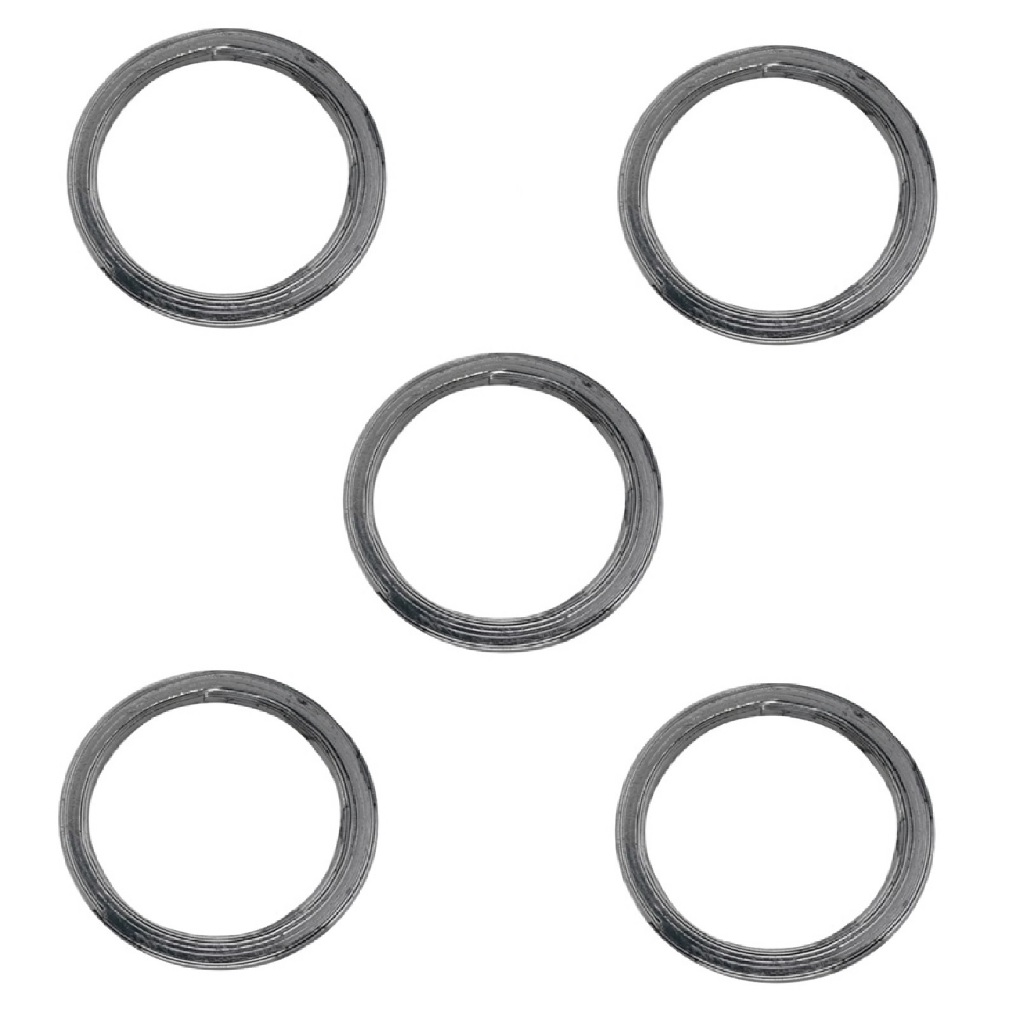 5 x Junta Anel Vedação Escape Biz 100 Web 100 Jet 125 Virago 250 (5 pçs)