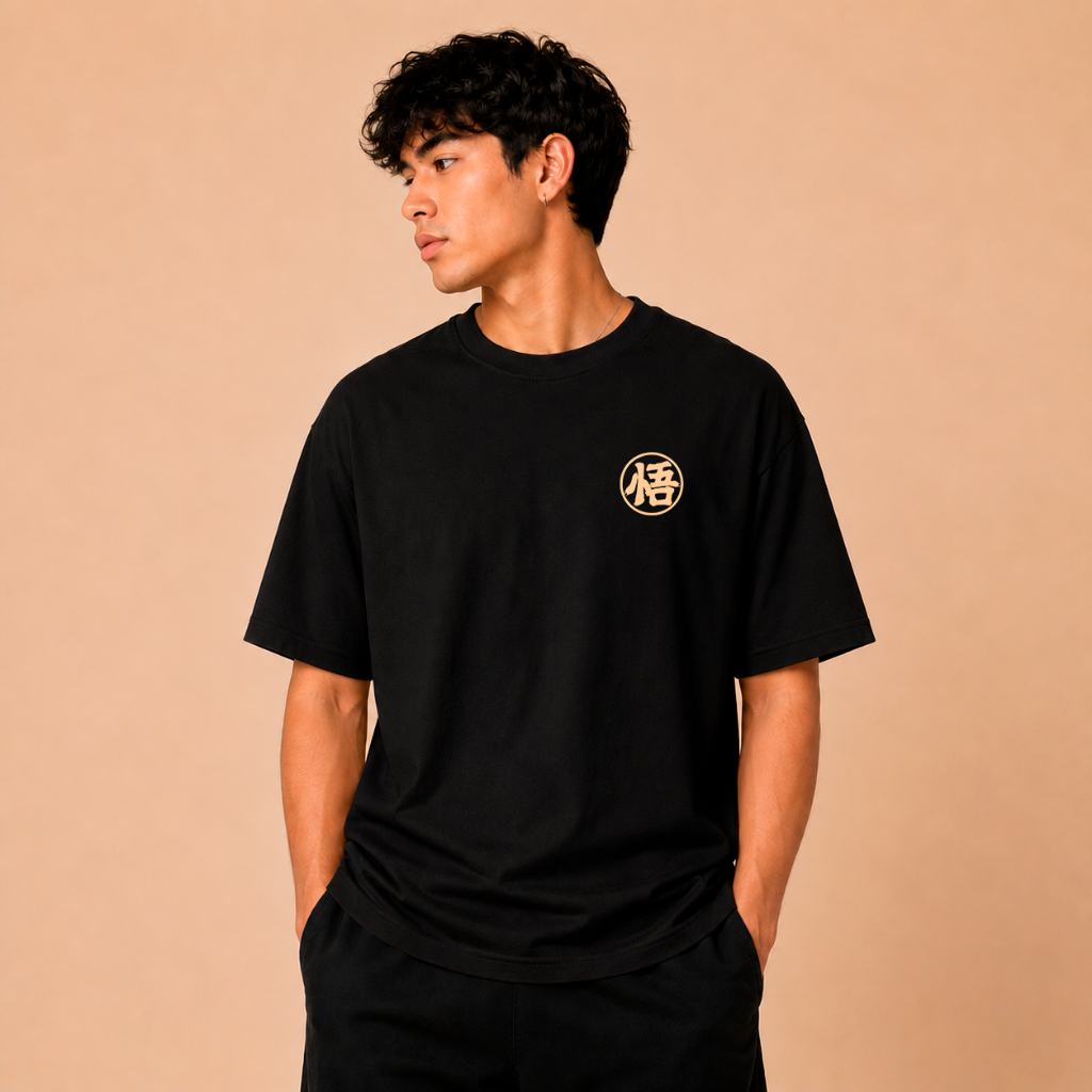 Camiseta Oversized Suedine Dragon Ball Estampada Premium Streetwear Confortável Envio Rapido