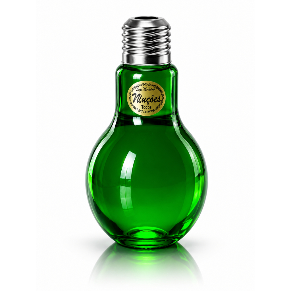 Óleo Para Unção 7 Unção Garrafa Lâmpada 110 Ml Vidro Luxo