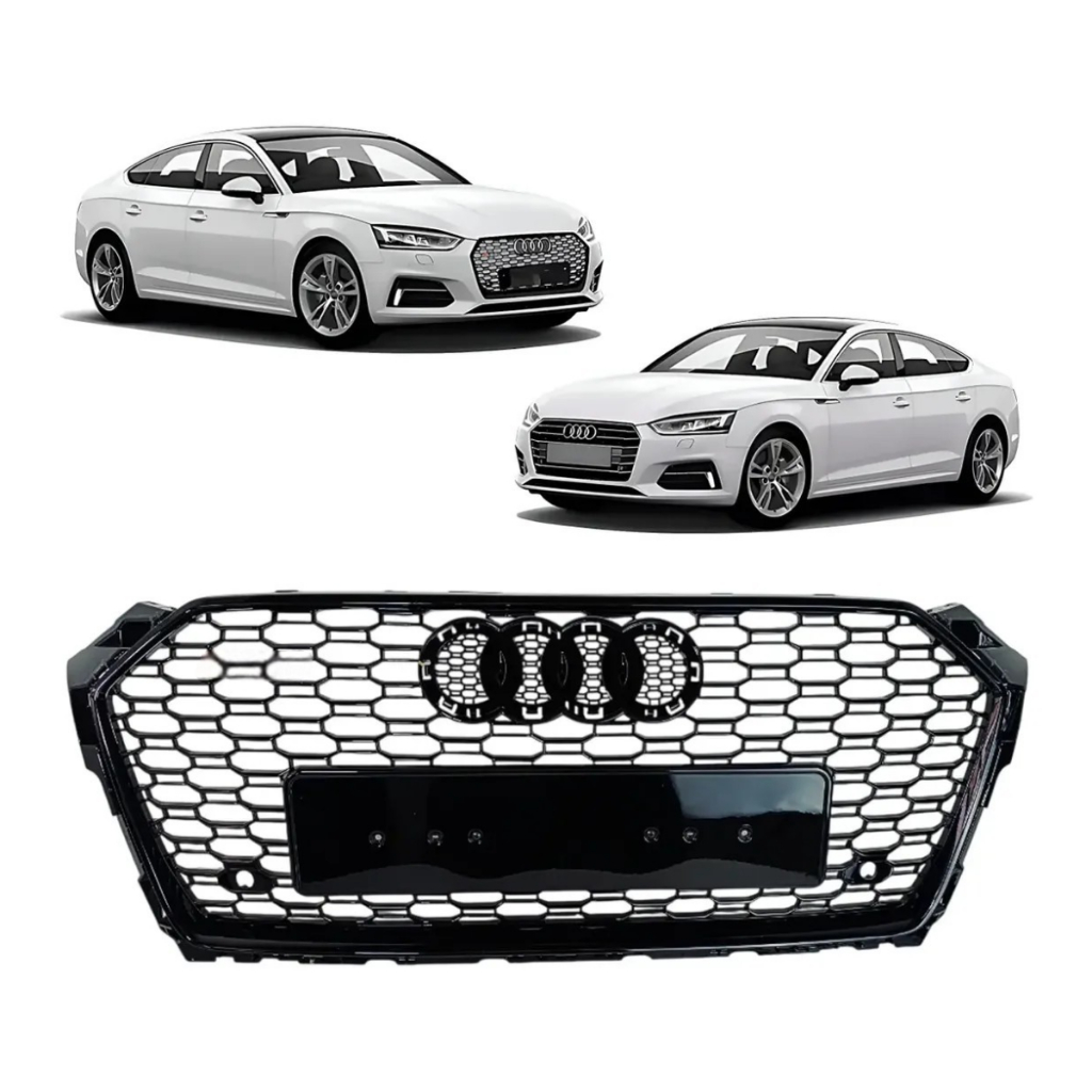 Grade Central Superior Dianteiro Black Piano Rs5 Audi A5 2017 2018 2019 8W6853651AB