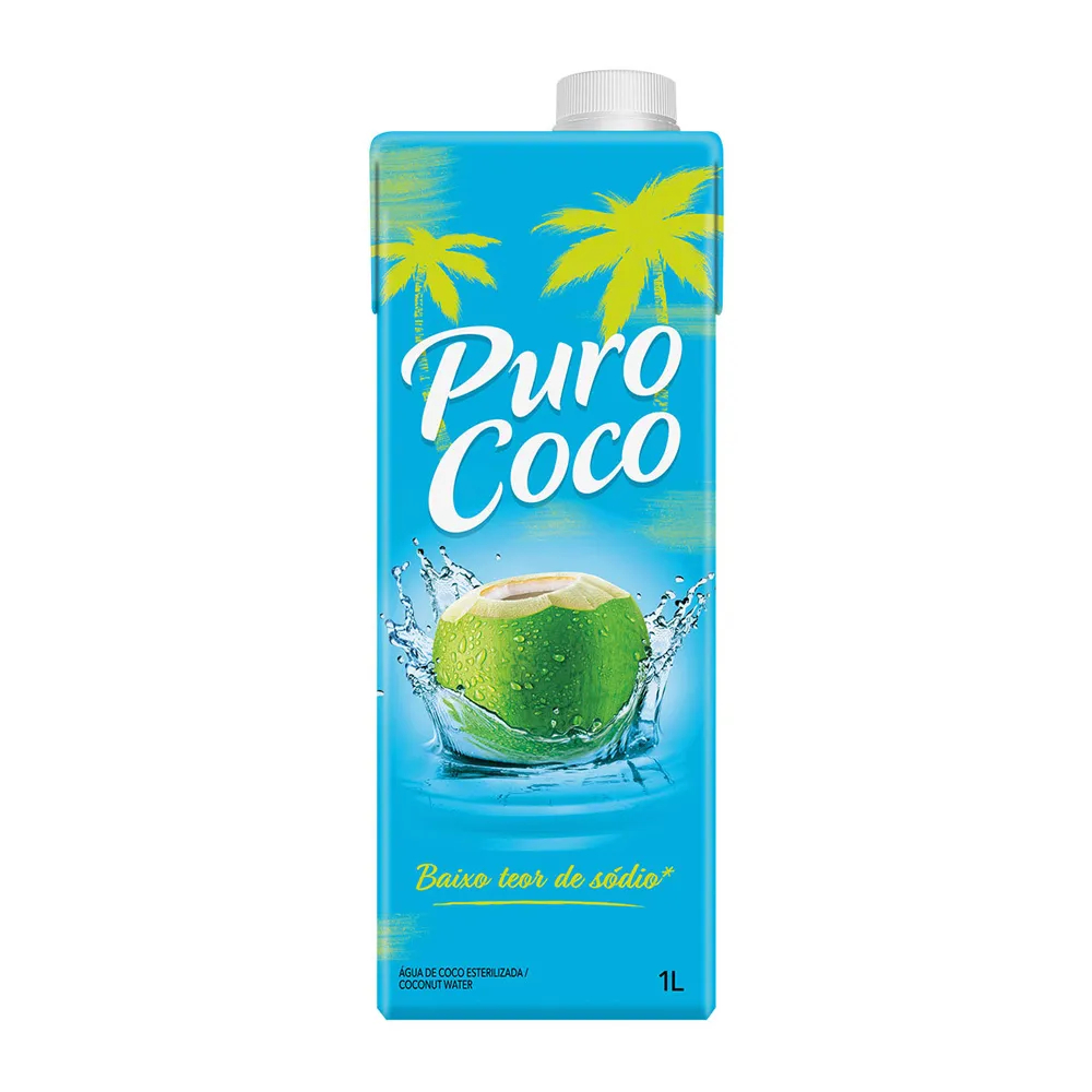 Agua  De Coco 1L Puro Coco