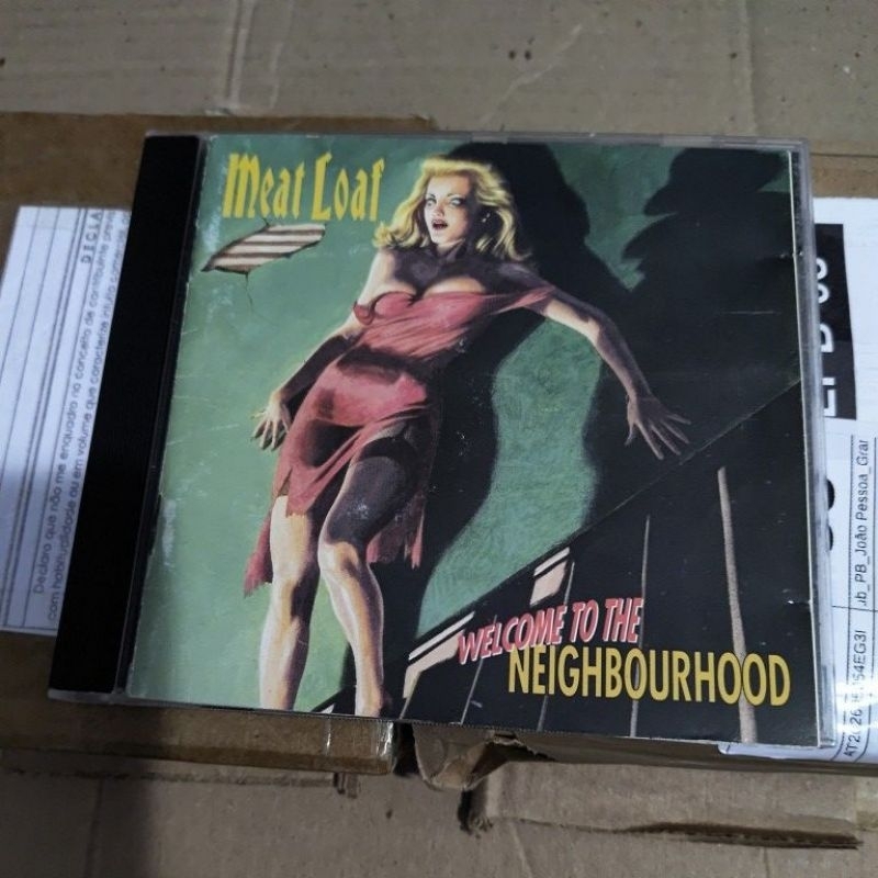 Cd Meat Loaf Welcome To The Neighbourhood 1995 album tematico classic rock arena 70s filmes noir