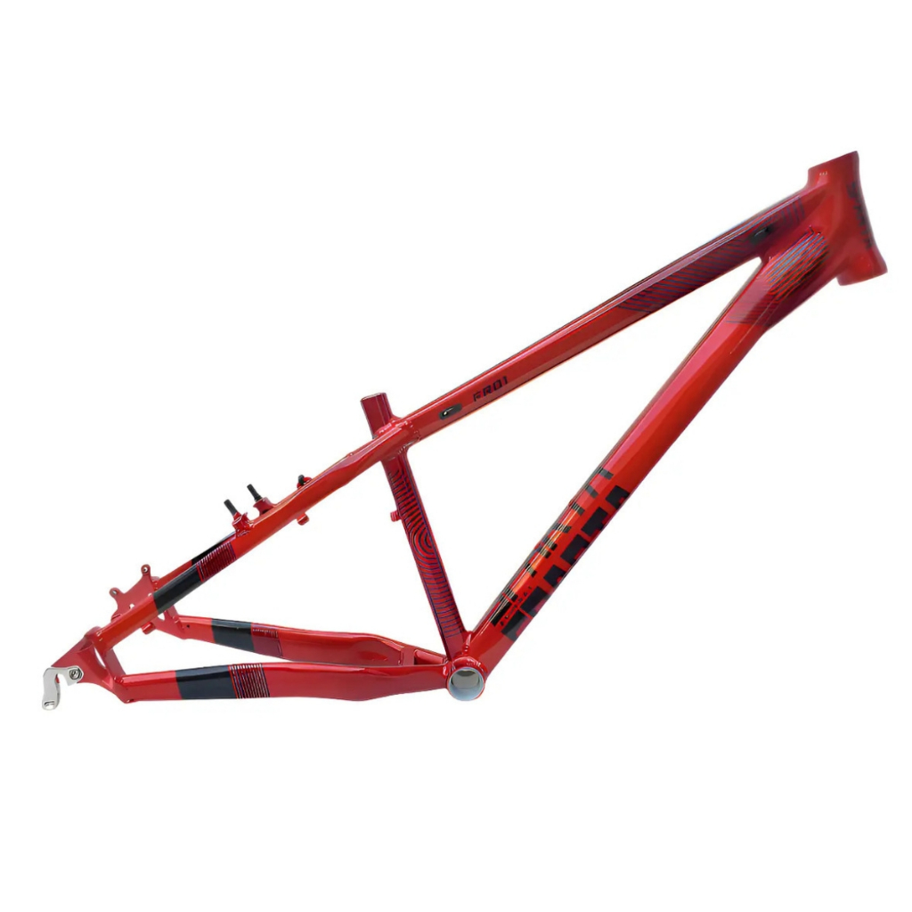 Quadro Alumínio Sparta Fr01 Aro 26 Freeride Dirt Vermelho