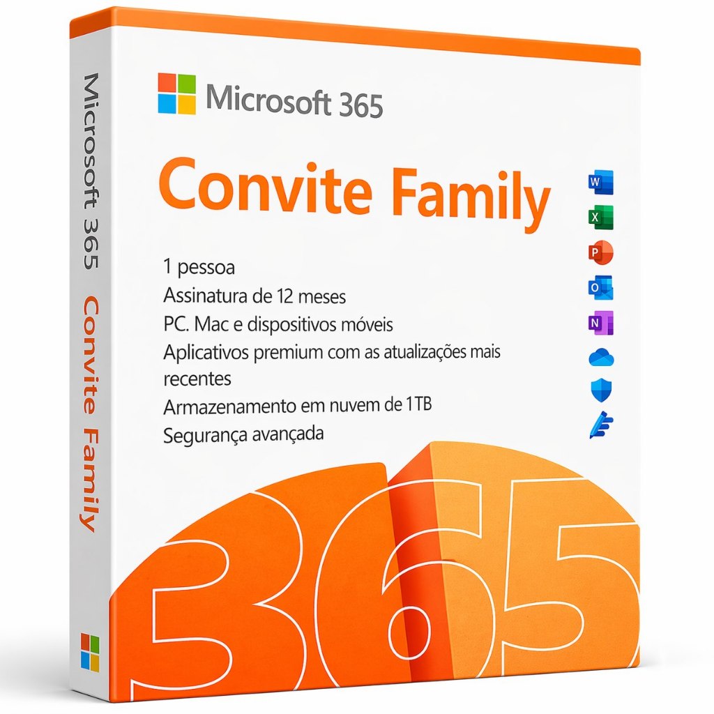 Microsoft Office 365 Original | Envio Físico S/ Copilot + 1TB OneDrive