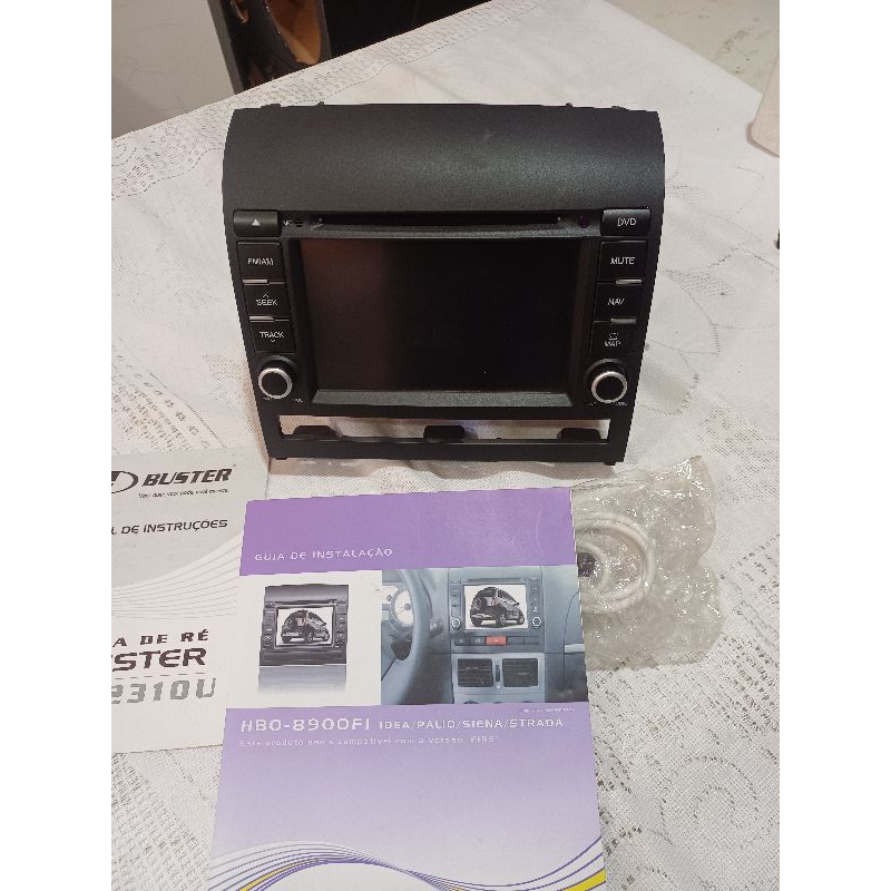 Radio 2din usado HBO-8900FI Idea/Palio/Siena/Strada