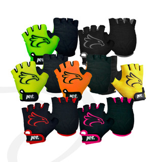 Luvas Meio Dedo  Esportes Unissex Ciclismo Bike Mtb Fitness Enduro Downhill Montanhismo Jet Adventure Eagle Várias Cores