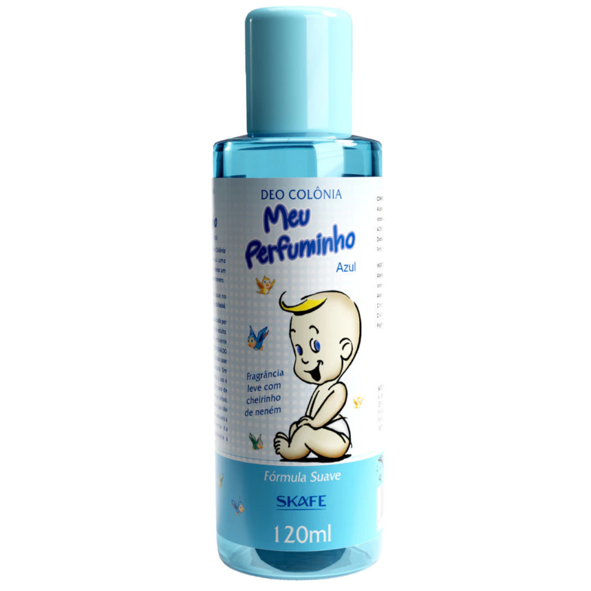 Colônia Infantil Meu Perfuminho Azul Skafe 120ml
