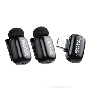 Microfone de Lapela Boya Boyamini-23 Android/Ios Preto