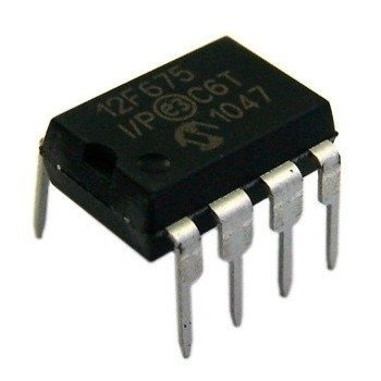 10x Ci Microcontrolador PIC12F675 I/P DIP-8 (PTH) pic12f675 pic 12f675