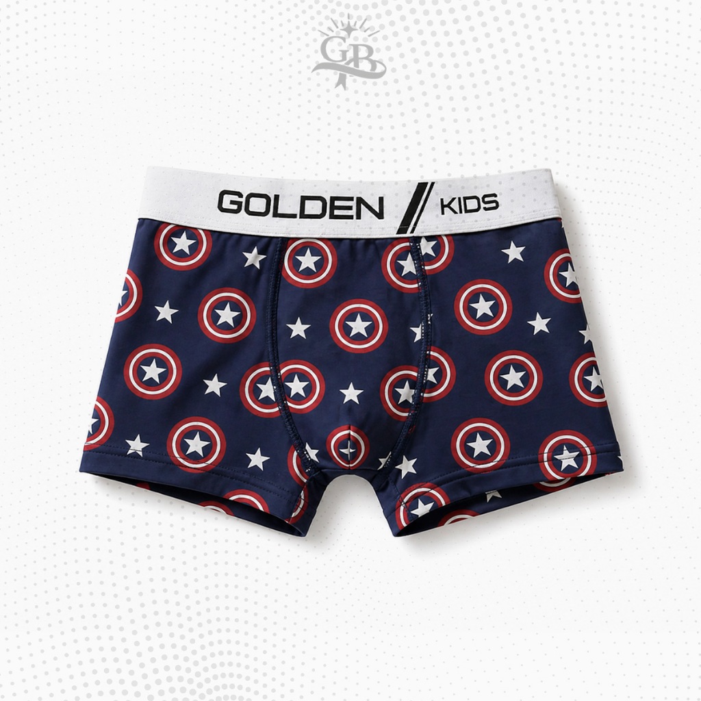 Cueca Boxer Infantil Juvenil Meninos Microfibra Forro 100% Algodão Estampas Variadas