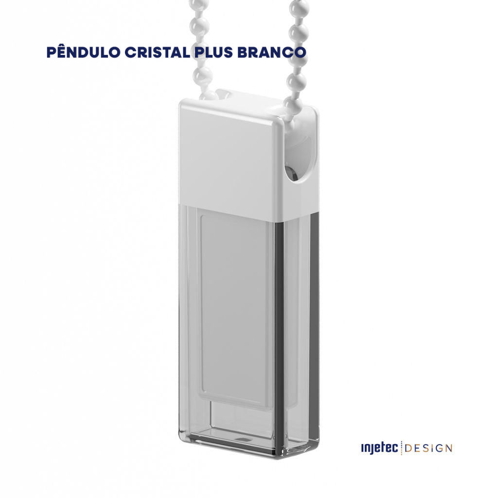 Pêndulo Cristal Plus Persiana Rolo Romana Peso 46g Acabamento premium Instalação Reparo