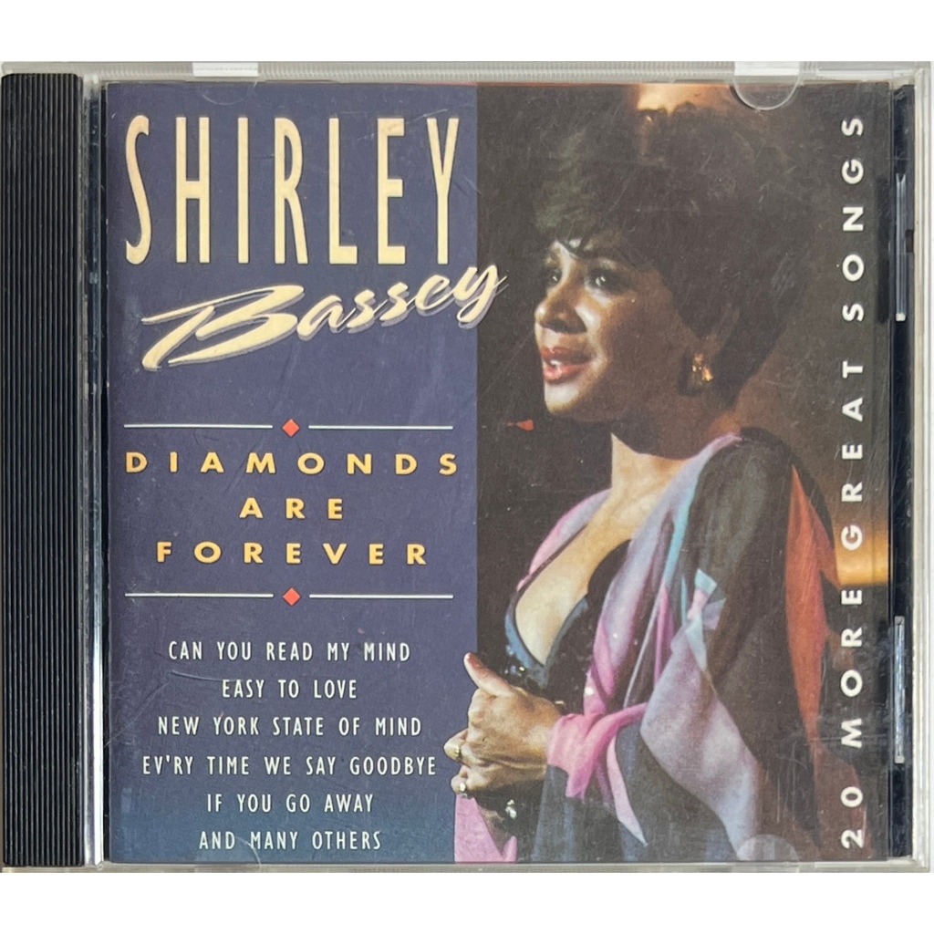 Shirley Bassey - Diamonds Are Forever - 20 More Great Songs - CD Original