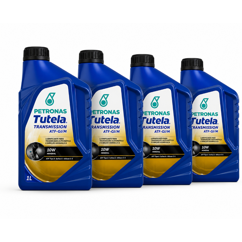 PETRONAS TUTELA ATF 10W OLEO TRANSMISSAO KIT 4 1L