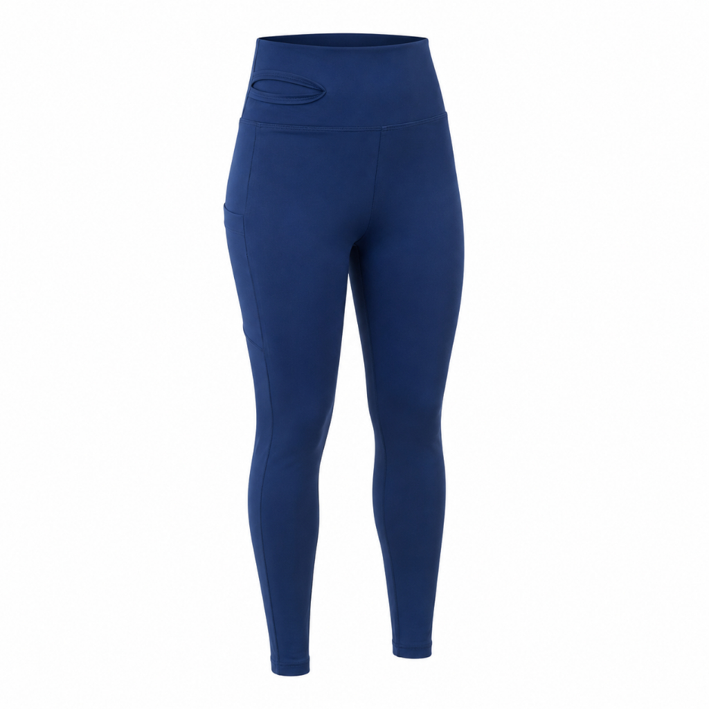 Calça Legging com Bolso Zero Transparência Feminina Academia Fitness Conforto