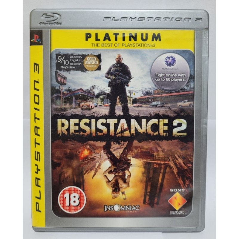 Resistance 2 Platinum , jogo original para ps3 mídia física