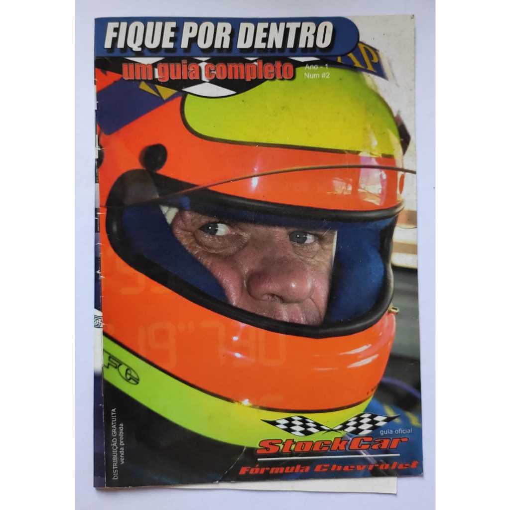 Revista Fique Por Dentro Guia Completo Stock Car Fórmula Chevrolet Ano 1 Número 2