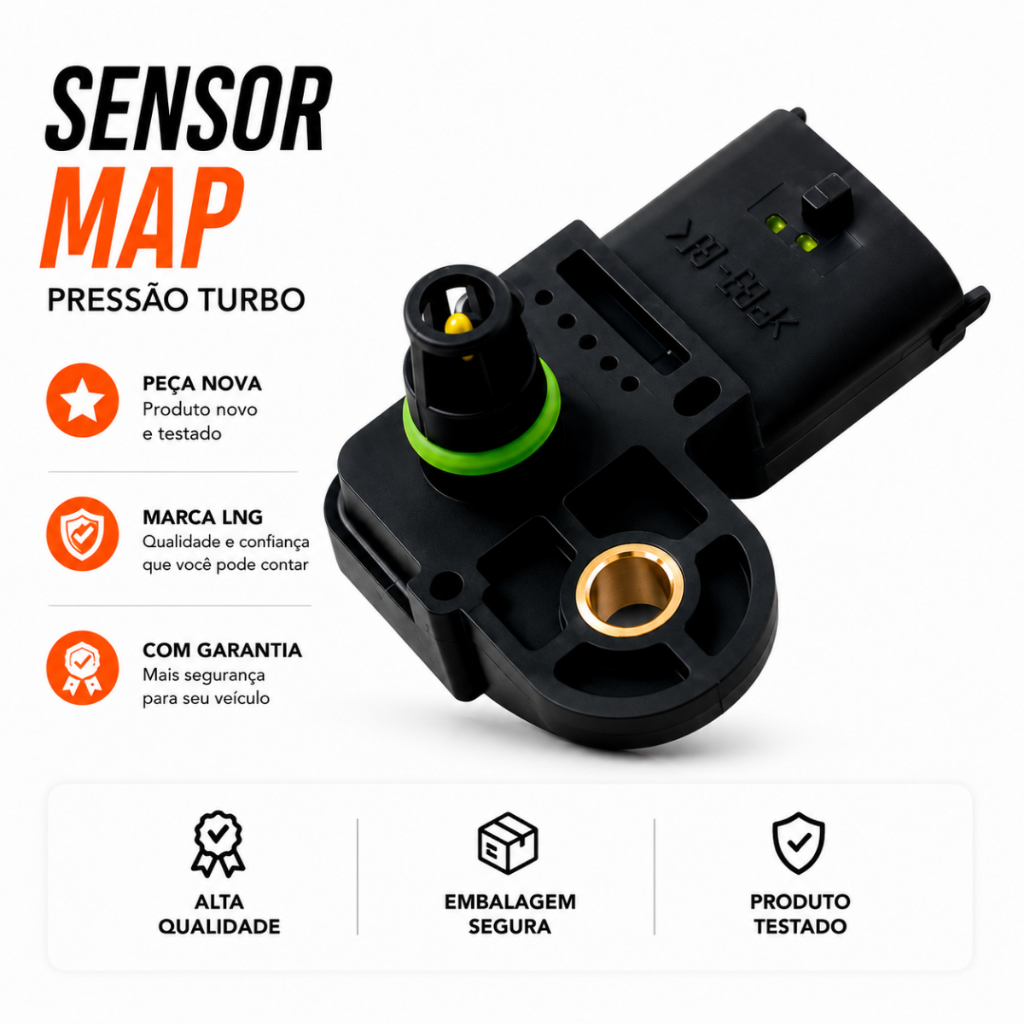 Sensor Pressão Turbo JUMPER DUCATO S10 DAILY 5.140 EOD DELIVERY (SENSOR MAP)