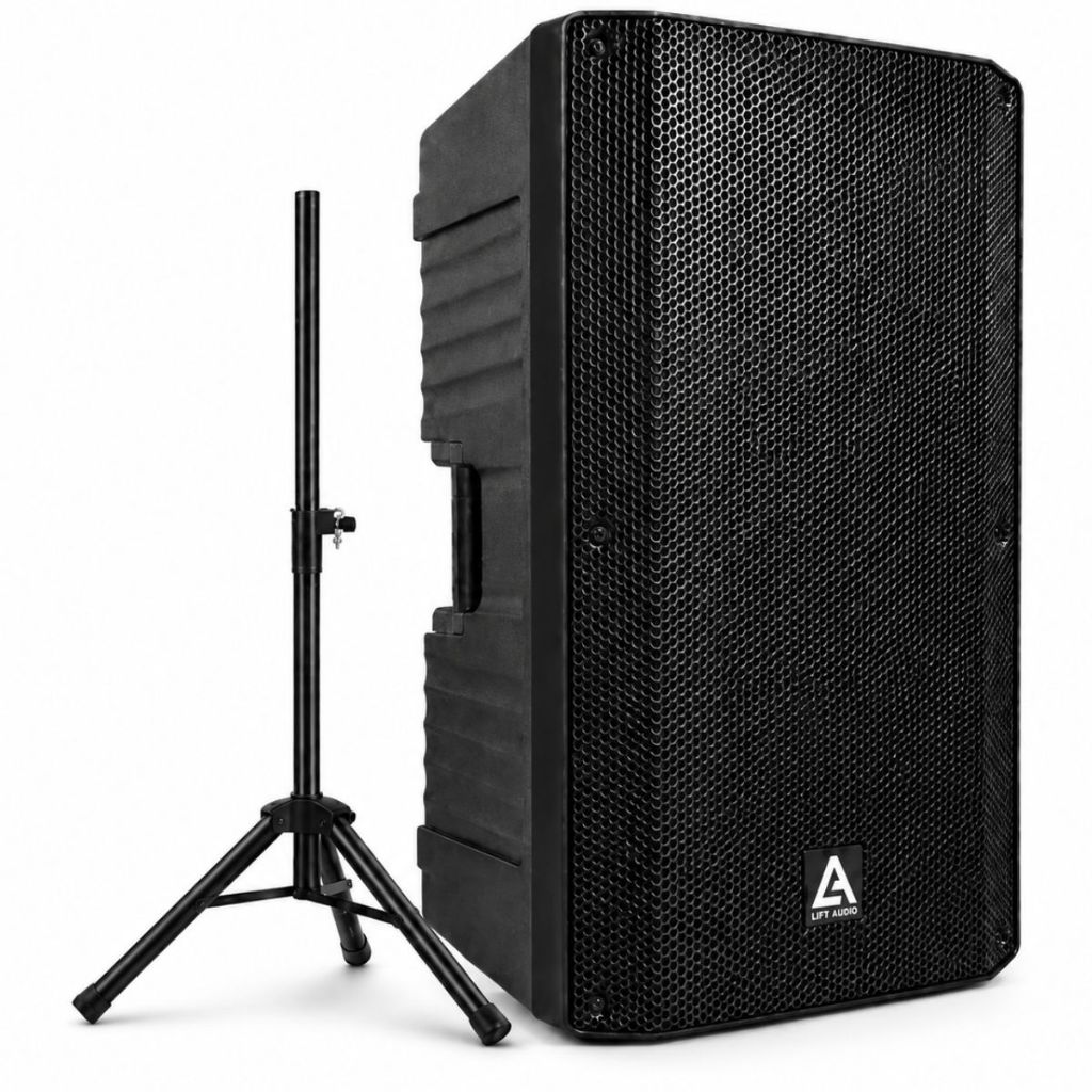 Caixa De Som Amplificada Lift Audio Lsa-15 Bluetooth Usb Profissional Ativa 300w Rms Acustica