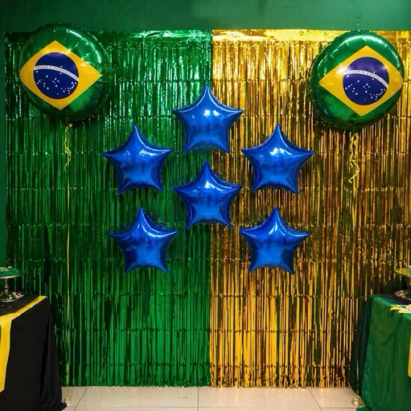 kit decoração copa do mundo brasil , jogo brasil festa