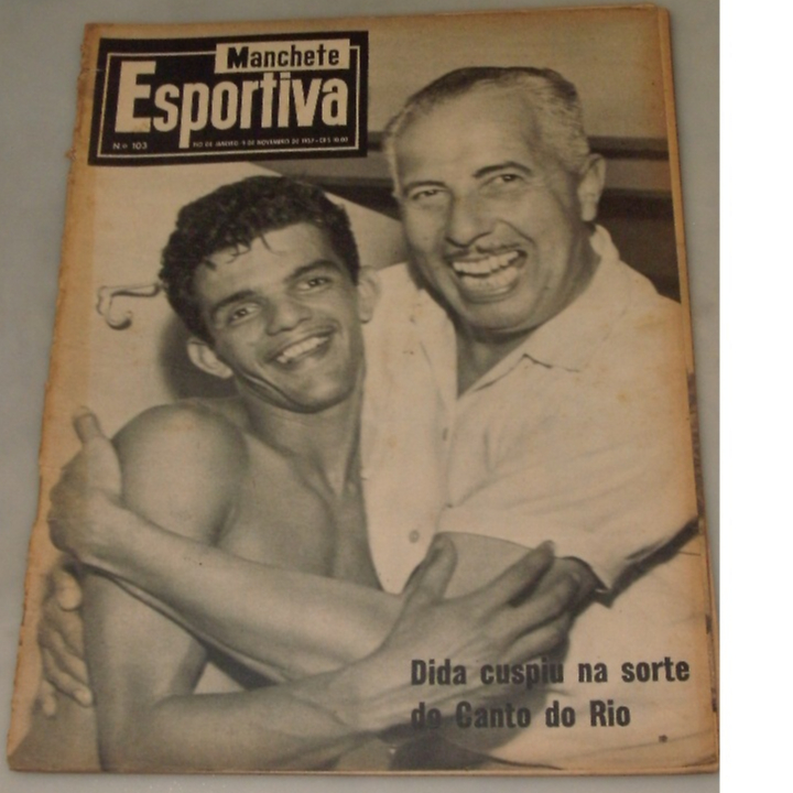Revista Manchete esportiva N°103 / De época 1957 / Detalhes na descrição