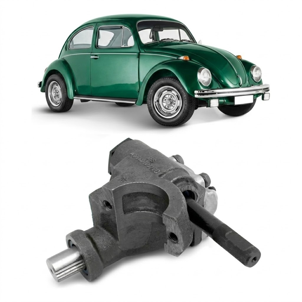 Caixa De Direção Setor Mecânica Fusca 1200 1300 1500 1970 a 1976