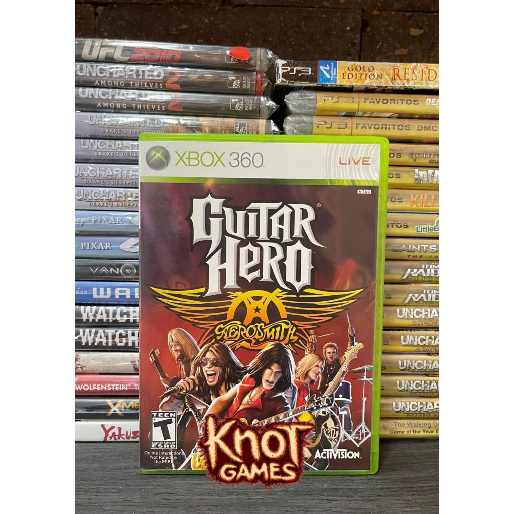 GUITAR HERO AEROSMITH - XBOX 360