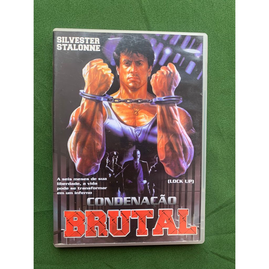 🎬 DVD Condenação Brutal (Lock Up) – Estrelando Sylvester Stallone (Clássico de Ação / Edição Especial)