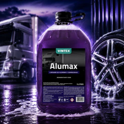 Limpa Alumínio Roda Chassi Motor Aro Alumax 5L Vintex